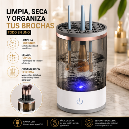 Limpiador Automático de Brochas 360°